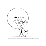 How to Draw Howler from Pound Puppies