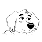 How to Draw Miss Petunia from Pound Puppies
