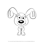 How to Draw Rebound from Pound Puppies