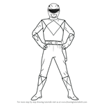 How to Draw Red Ranger from Power Rangers
