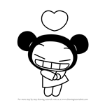 How to Draw Pucca in Love from Pucca