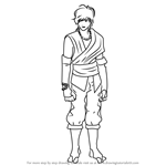 How to Draw Bolin Hori from RWBY