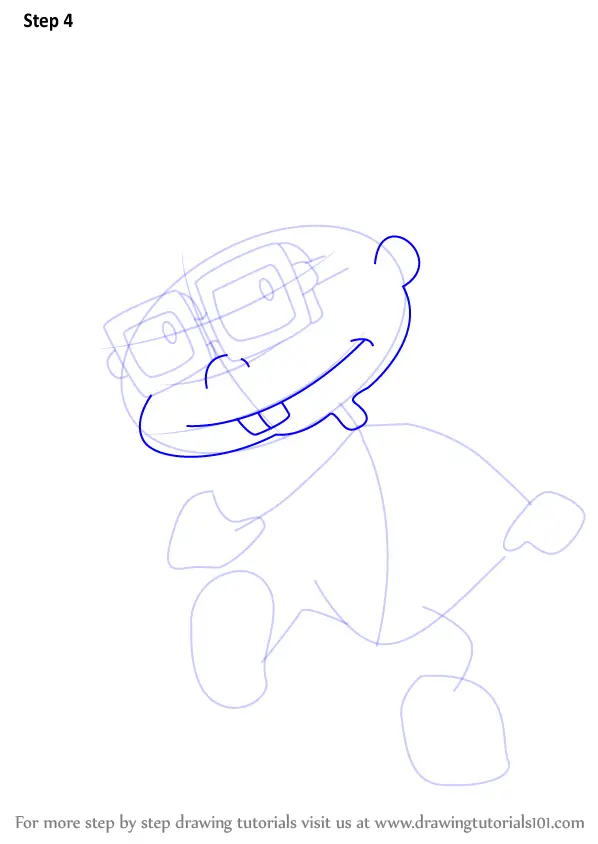 Learn How to Draw Chuckie from Rugrats (Rugrats) Step by Step Drawing