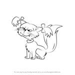 How to Draw Fluffy from Rugrats