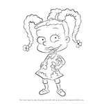 How to Draw Susie Carmichael from Rugrats