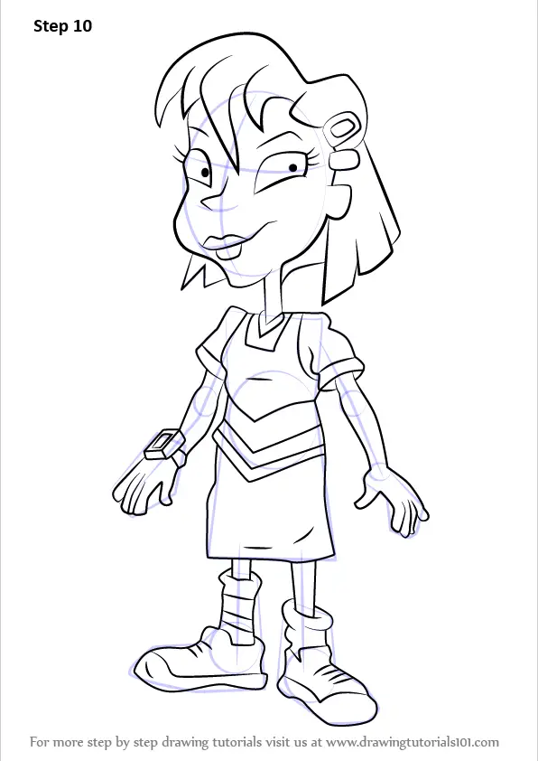 Learn How to Draw Taffy from Rugrats (Rugrats) Step by Step Drawing