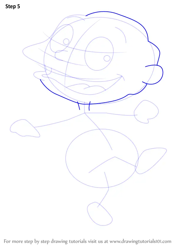 Learn How to Draw Tommy from Rugrats (Rugrats) Step by Step Drawing