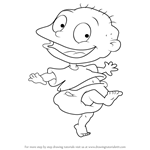 How to Draw Tommy from Rugrats