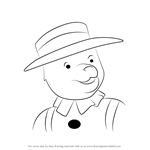 How to Draw Mrs. Bear from Rupert