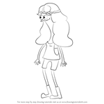 How to Draw Belle Pepper from Sanjay and Craig
