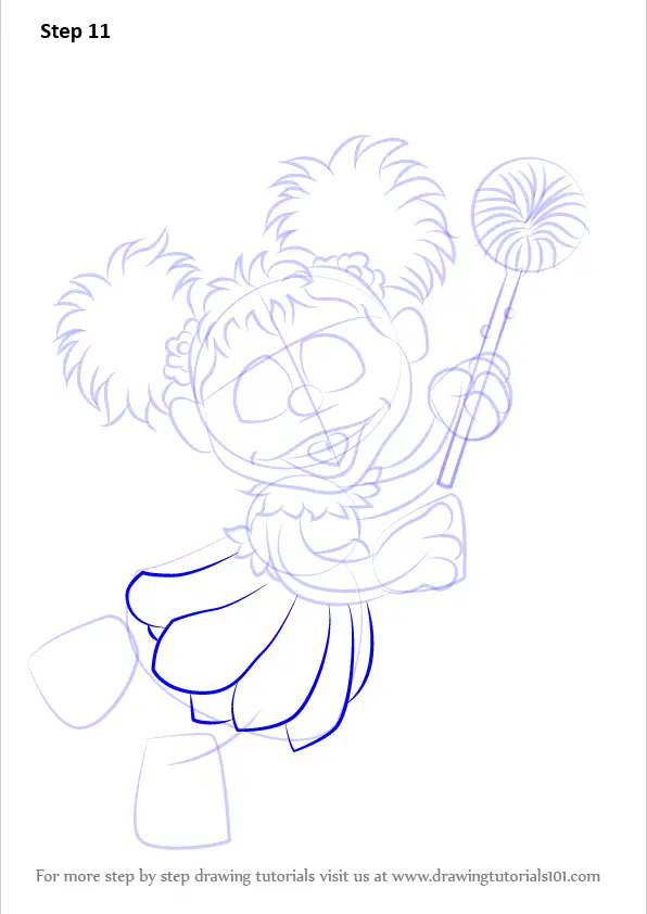 Learn How to Draw Abby Cadabby from Sesame Street (Sesame Street) Step