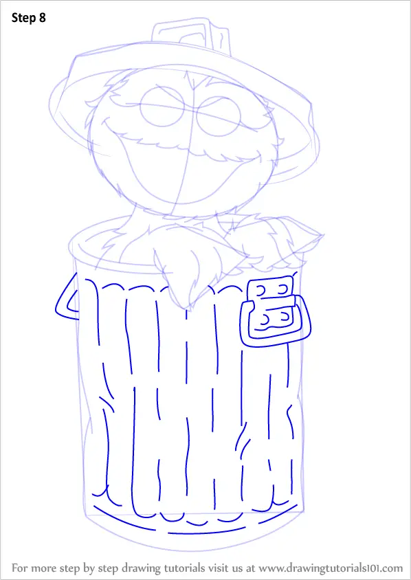 Learn How to Draw Oscar the Grouch from Sesame Street (Sesame Street