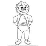 How to Draw Grandma from Sid the Science Kid
