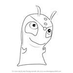How to Draw Phosphoro from Slugterra