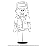 How to Draw Stuart McCormick from South Park