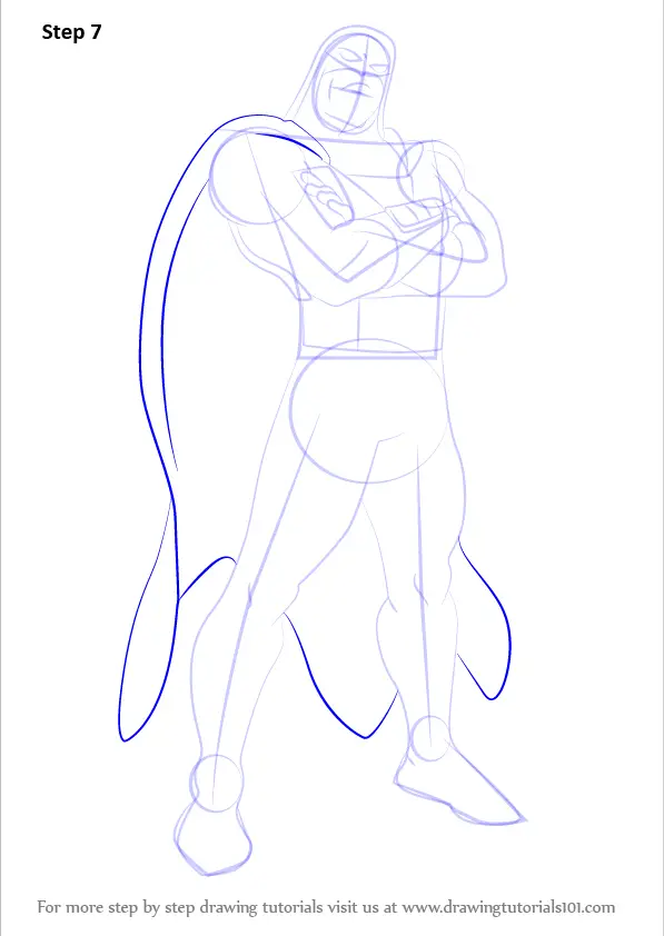 Learn How to Draw Space Ghost (Space Ghost) Step by Step : Drawing ...