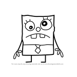 How to Draw DoodleBob from SpongeBob SquarePants