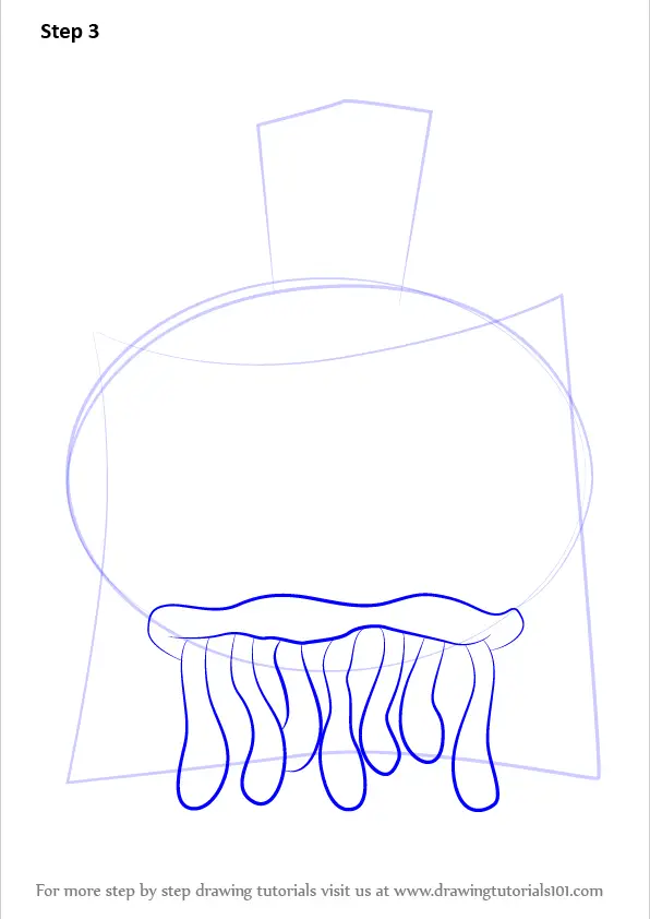 Learn How to Draw King Jellyfish from SpongeBob SquarePants (SpongeBob