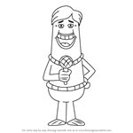 How to Draw Nicholas Withers from SpongeBob SquarePants
