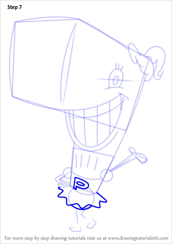 Learn How to Draw Pearl Krabs from SpongeBob SquarePants (SpongeBob