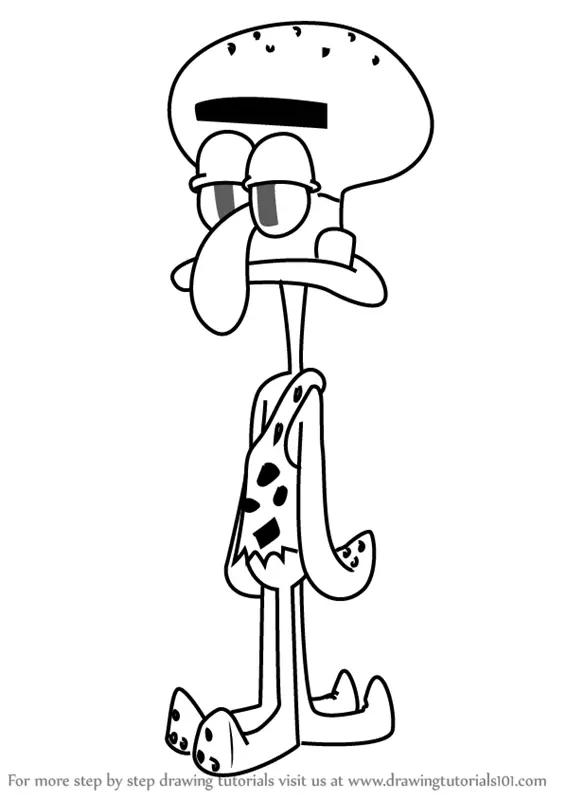 Learn How to Draw Squog from SpongeBob SquarePants (SpongeBob ...