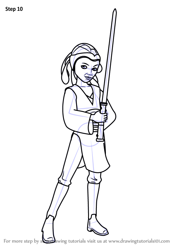 Step by Step How to Draw Katooni from Star Wars - The Clone Wars ...