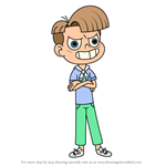 How to Draw Jeremy Birnbaum from Star vs the Forces of Evil