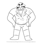 How to Draw Harold Smiley from Steven Universe