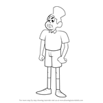 How to Draw Kofi Pizza from Steven Universe