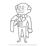 How to Draw Li'l Butler from Steven Universe