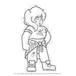 How to Draw Mystery Girl from Steven Universe