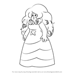 How to Draw Rose Quartz from Steven Universe