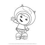 How to Draw Geo from Team Umizoomi