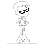 How to Draw Speedy from Teen Titans Go