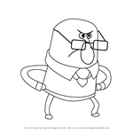 How to Draw Gaylord Robinson from The Amazing World of Gumball