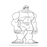 How to Draw Hulk from The Avengers - Earth's Mightiest Heroes!
