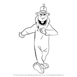 How to Draw Drooper from The Banana Splits