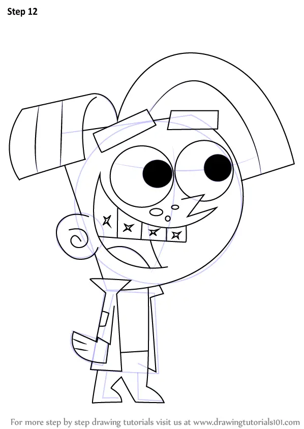 Learn How to Draw Chester McBadbat from The Fairly OddParents (The