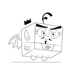 How to Draw Foop from The Fairly OddParents