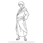 How to Draw Pema from The Legend of Korra