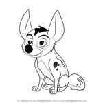 How to Draw Dogo from The Lion Guard
