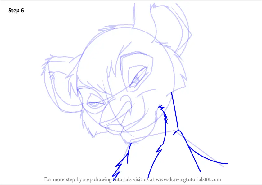 Learn How to Draw Vitani from The Lion Guard (The Lion Guard) Step by ...