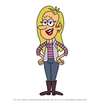 How to Draw Bratty Kid's Mom from The Loud House
