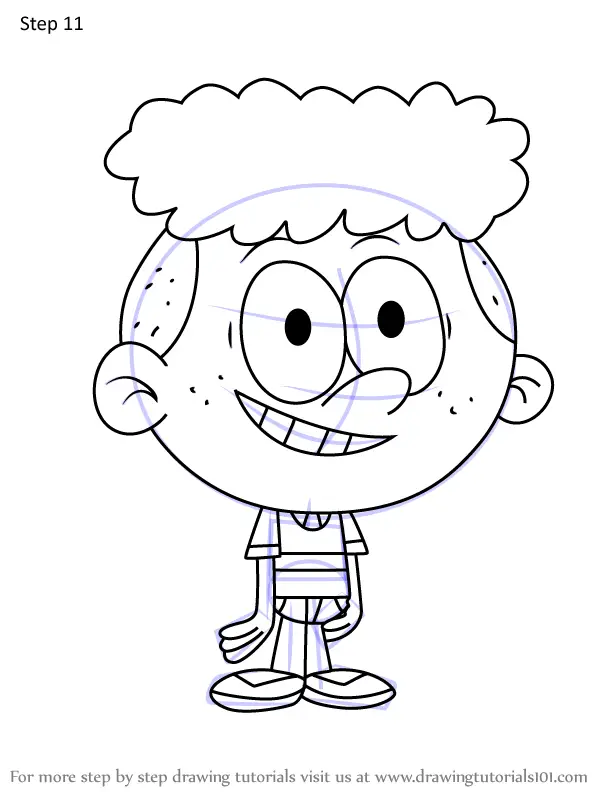 Learn How to Draw Caleb McCauley from The Loud House (The Loud House