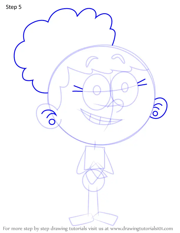 Step by Step How to Draw Camille McCauley from The Loud House ...