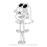 How to Draw Leni Loud from The Loud House