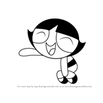How to Draw Buttercup from The Powerpuff Girls
