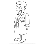 How to Draw Dr. Nick Riviera from The Simpsons