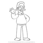 How to Draw Ned Flanders from The Simpsons