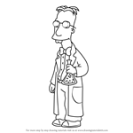How to Draw Professor Frink from The Simpsons